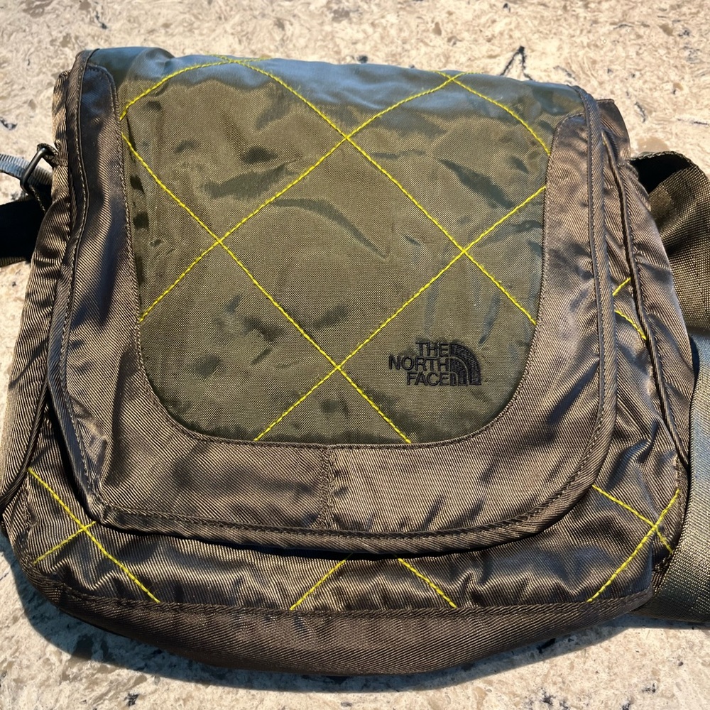 The North Face Olive Messenger Bag